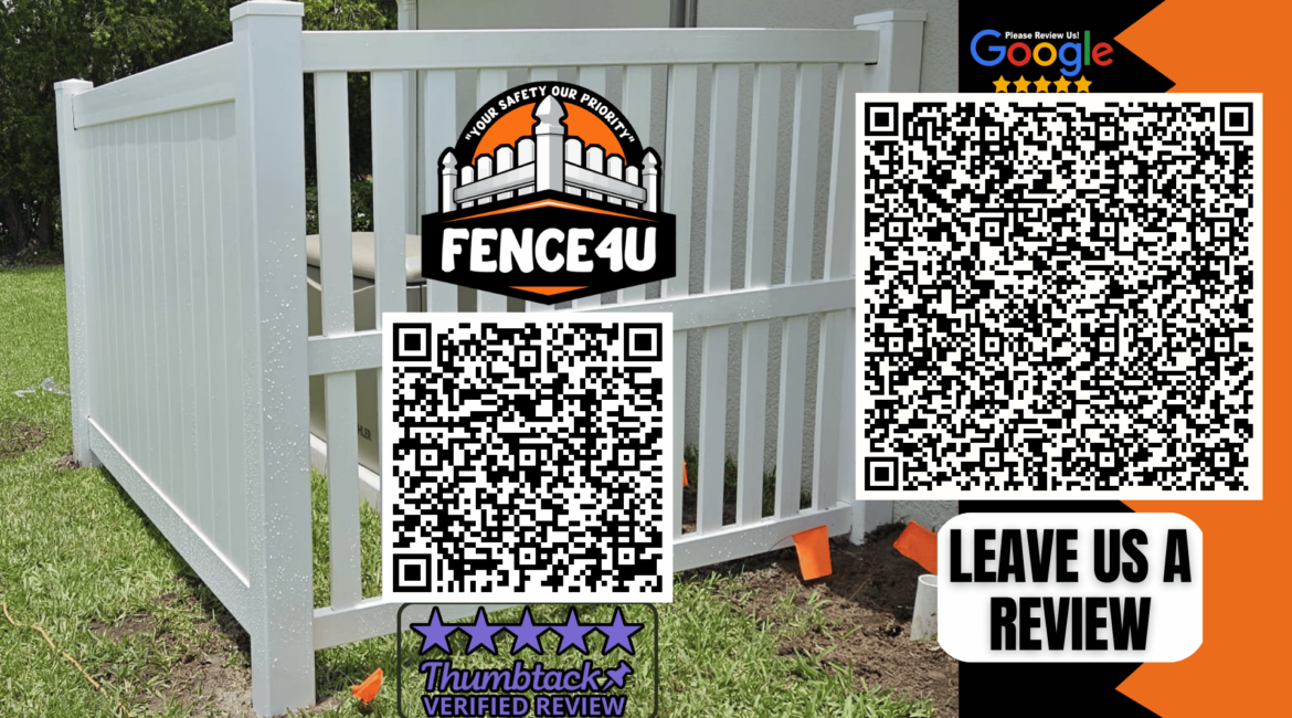 Fence4U Thumbtack and Google Reviews